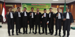 Sidang Pengambilan Sumpah Advokat Pengadilan Tinggi Sulawesi Tengah
