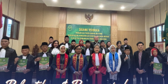 Pelantikan dan Penyumpahan Advokat PPKHI di Wilayah Pengadilan Tinggi Bangka Belitung