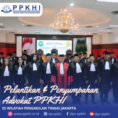 Pelantikan & Penyumpahan Advokat PPKHI di Pengadilan Tinggi Jakarta