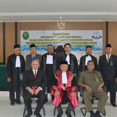 Pengambilan Sumpah Advokat PPKHI Kendari