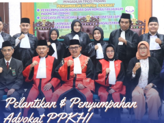 PENGAMBILAN SUMPAH ADVOKAT 2025 WILAYAH HUKUM PENGADILAN TINGGI PADANG