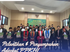 Pelantikan dan Penyumpahan Advokat PPKHI di Wilayah Pengadilan Tinggi Bangka Belitung