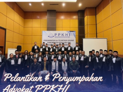Pelantikan & Penyumpahan Advokat PPKHI di Bandung