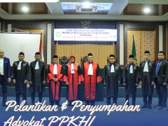 PENGAMBILAN SUMPAH ADVOKAT 2025 WILAYAH HUKUM PENGADILAN TINGGI SULAWESI TENGAH