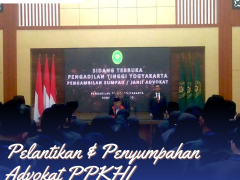 PENGAMBILAN SUMPAH ADVOKAT 2025 WILAYAH HUKUM PENGADILAN TINGGI YOGYAKARTA 10 JULI 2025