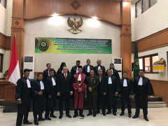 Pengambilan Sumpah Advokat Pengadilan Tinggi Bali